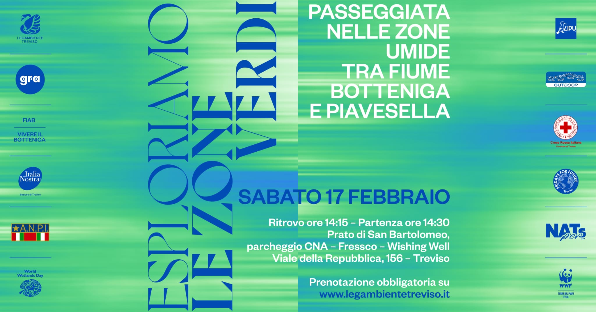 Passeggiata nelle zone umide tra fiume Botteniga e Piavesella