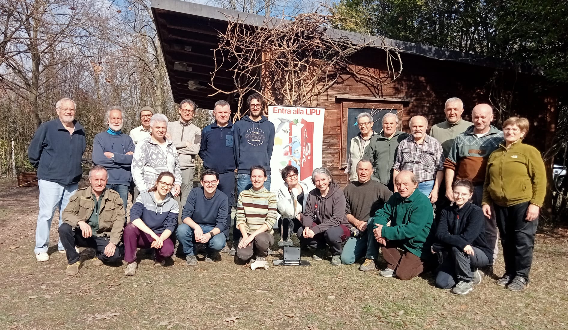 Giornata di lavori di sistemazione e convivialità al centro Lipu Le Cicogne del Sile di Silea
